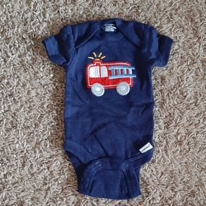 Firetruck bodysuit